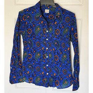 The Perfect Shirt By J Crew In Size Small. Long Sleeve Button Down